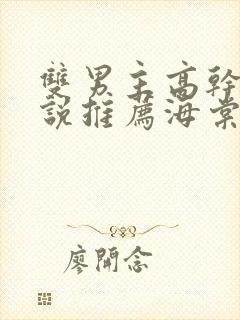 双男主高干文小说推荐海棠