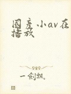 国产小av在线播放