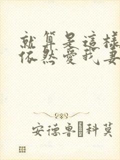 就算是这样我也依然爱我妻子