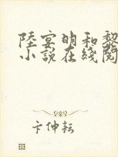 陆宴明和黎甄的小说在线阅读