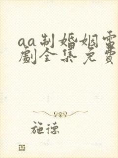 aa制婚姻电视剧全集免费观看