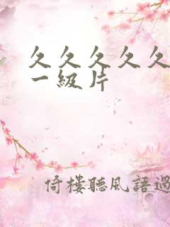 久久久久久国产一级片