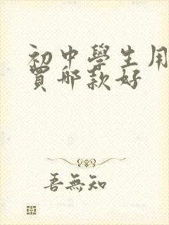 初中学生用平板买哪款好