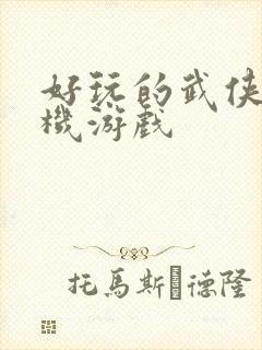 好玩的武侠类单机游戏