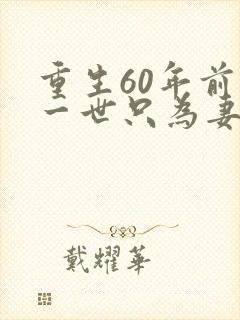 重生60年前这一世只为妻儿短剧免费观看