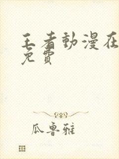 王者动漫在线看免费