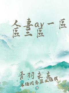 人妻av一区二区三区