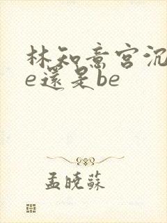 林知意宫沉是he还是be
