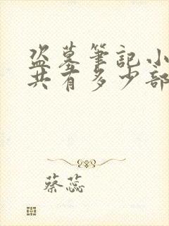 盗墓笔记小说一共有多少部