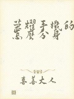 荣耀手机的微信怎么分身