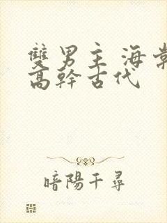 双男主 海棠 高干古代