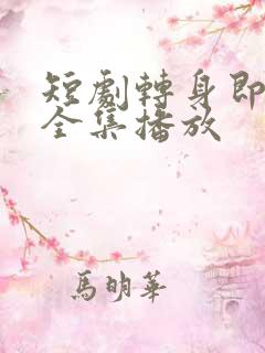 短剧转身即陌路全集播放