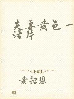 夫妻黄色一级生活片