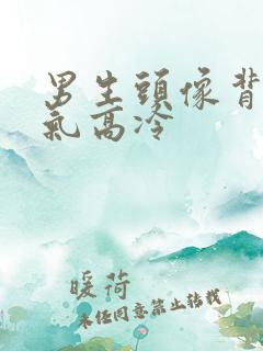 男生头像背影霸气高冷