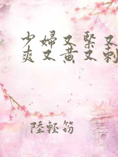 少妇又紧又色又爽又黄又刺激视频