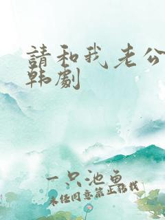 请和我老公结婚韩剧