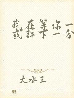 我在等你一分钟或许下一分钟歌词