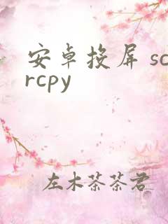 安卓投屏 scrcpy