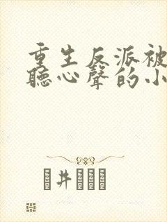 重生反派被女主听心声的小说