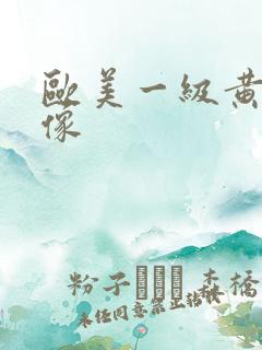 欧美一级黄色录像