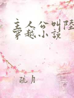 主人公叫陆铭的穿越小说