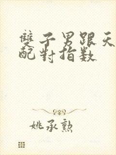 双子男跟天秤女配对指数