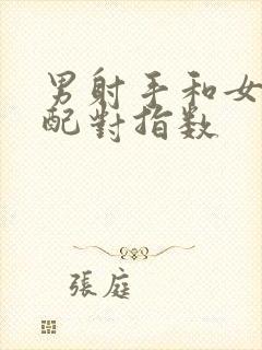 男射手和女天秤配对指数