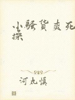 小骚货爽死我了操