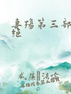 妻殇第三部断情绝