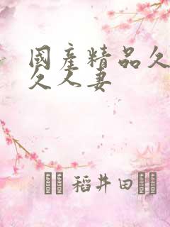 国产精品久久久久人妻