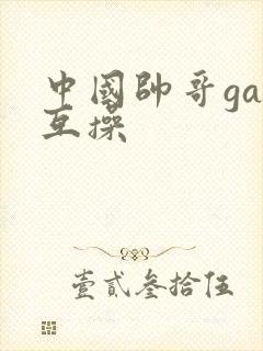 中国帅哥gay互操