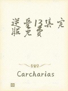 逆爱13集完整版免费