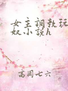 女主调教玩弄男奴小说h