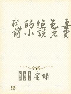 我的绝色妻子吴前小说免费阅读