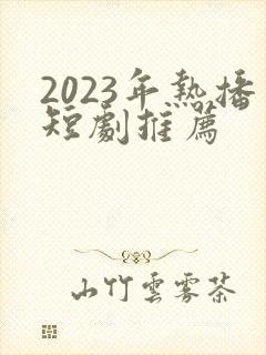 2023年热播短剧推荐