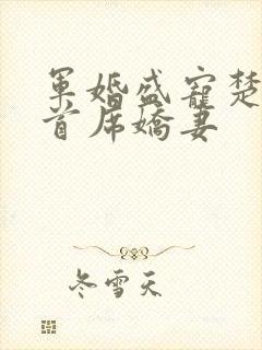 军婚盛宠楚少的首席娇妻