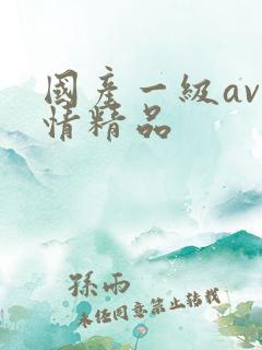 国产一级av剧情精品