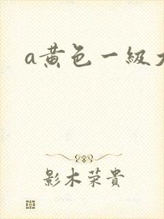 a黄色一级大片