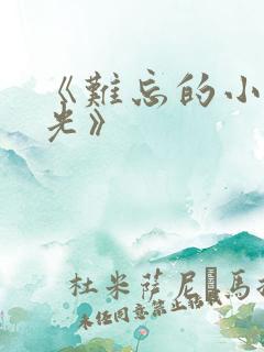 《难忘的小学时光》