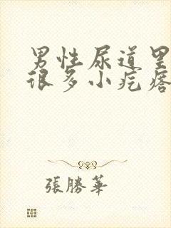 男性尿道里面有很多小疙瘩