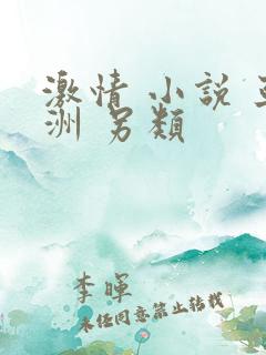 激情 小说 亚洲 另类