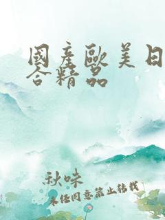 国产欧美日韩综合精品