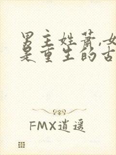 男主姓萧,女主是重生的古言