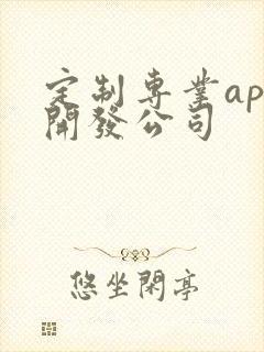 定制专业app开发公司