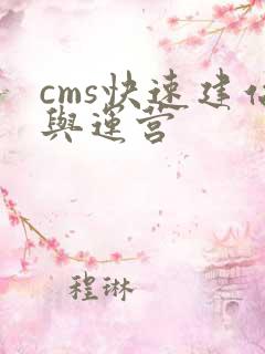 cms快速建站与运营