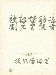 被认错的流年短剧免费观看