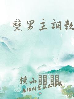 双男主调教小说