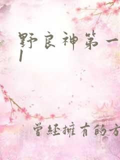 野良神第一季01