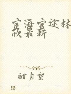 宦海官途林峰宁欣最新