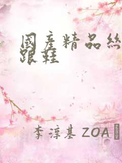 国产精品丝袜高跟鞋